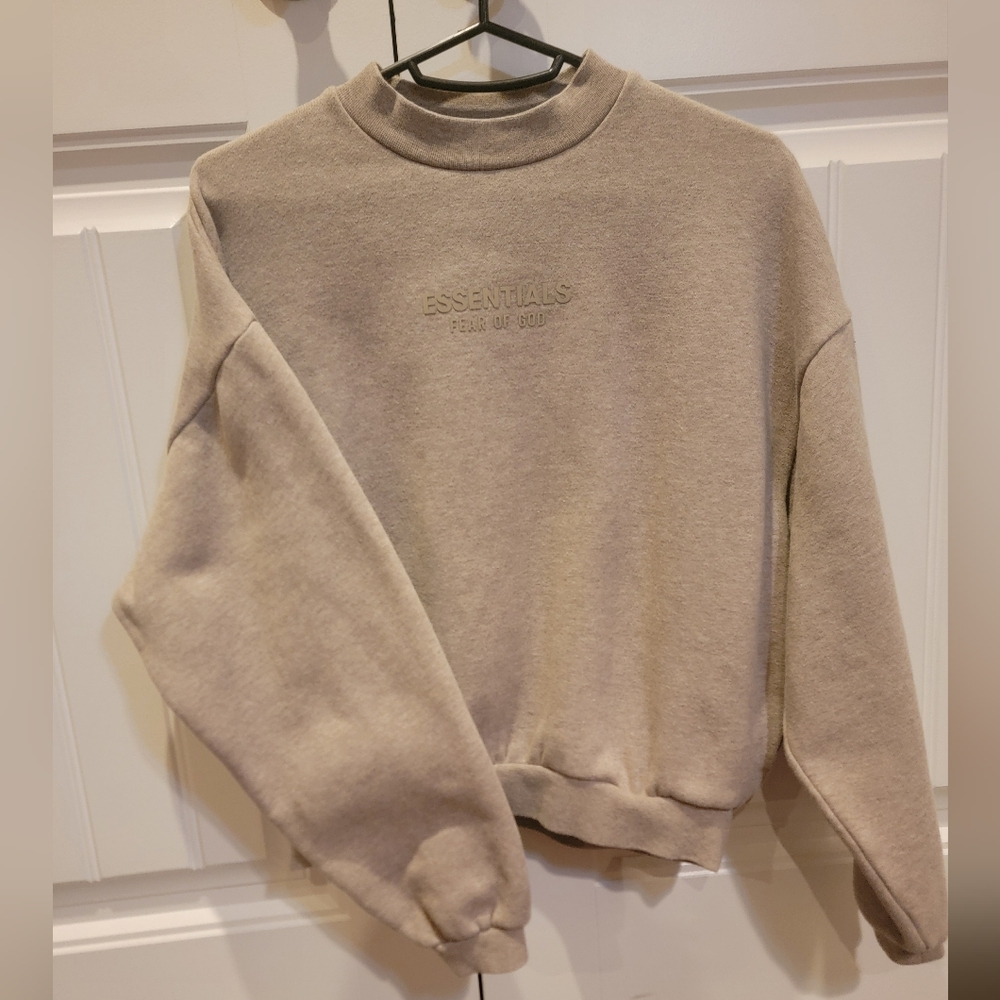Fear Of God Essentials Youth Crew Neck Sweatshirt